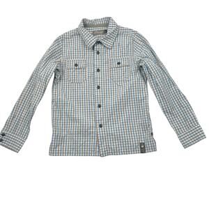 Jean Bourget Plaid Button Down Shirt